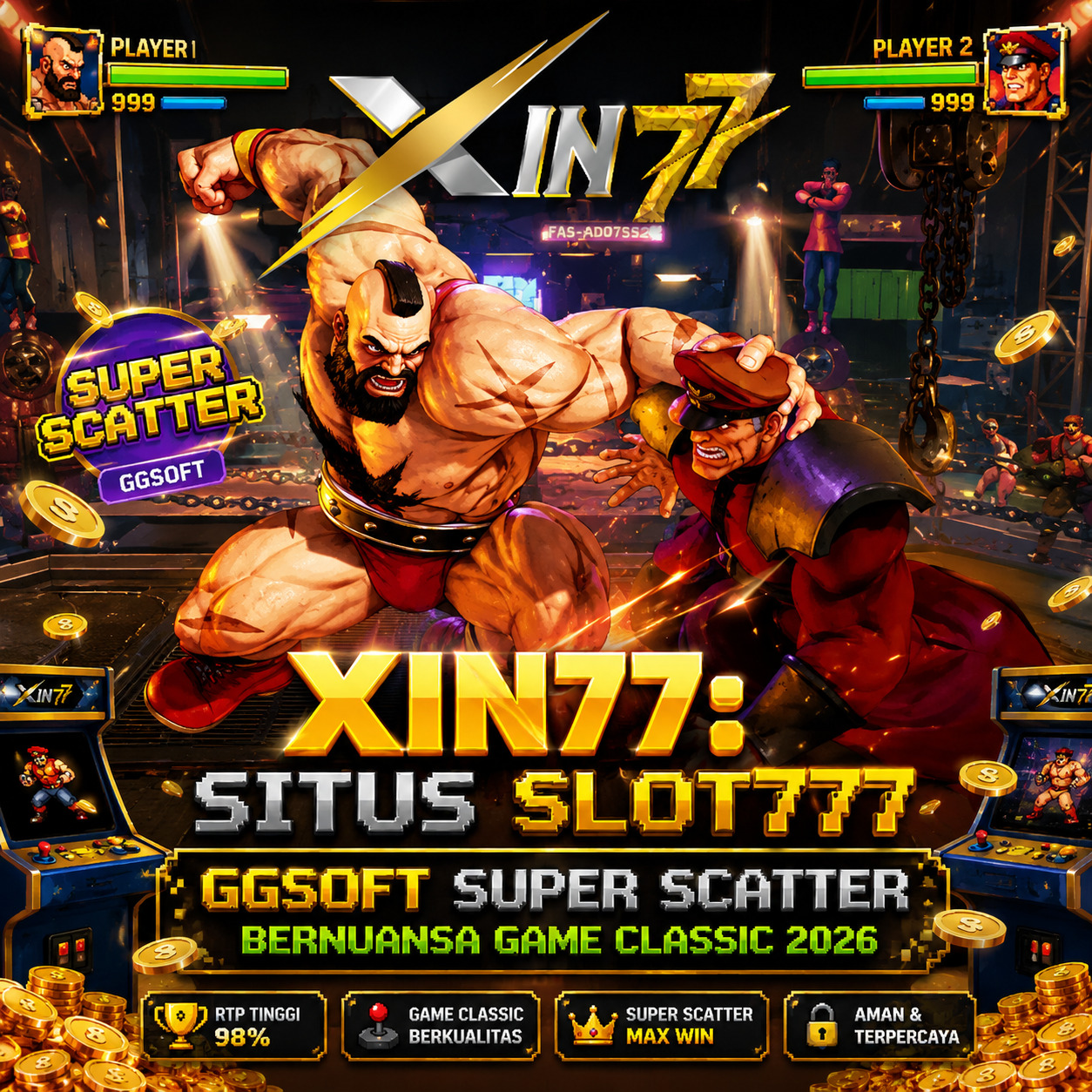 XIN77: Situs Slot777 GGSOFT Super Scatter Bernuansa Game Classic 2026