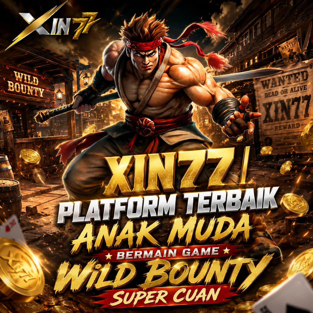 XIN77 | Platform Terbaik Anak Muda Bermain Game Wild Bounty Super Cuan